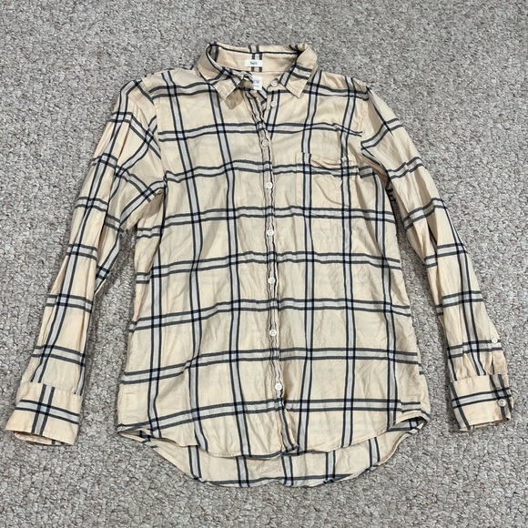 J. Crew Women’s Plaid Boy Fit Shirt - Picture 1 of 5